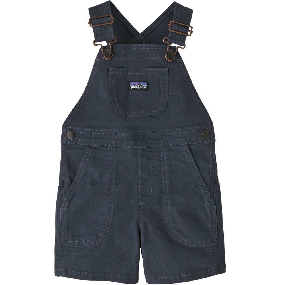 PATAGONIA BABY STAND UP SHORTALLS ABALONE BLUE - NWT 5T